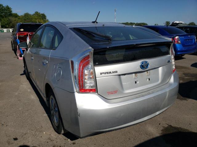 Photo 3 from auction – 2012 TOYOTA PRIUS with VIN JTDKN3DU3C5376739