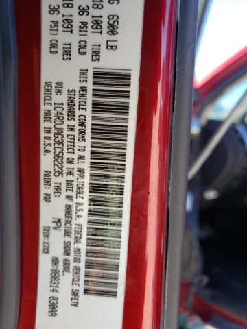Photo 10 from auction – 2014 DODGE DURANGO SX with VIN 1C4RDJAG3EC562235