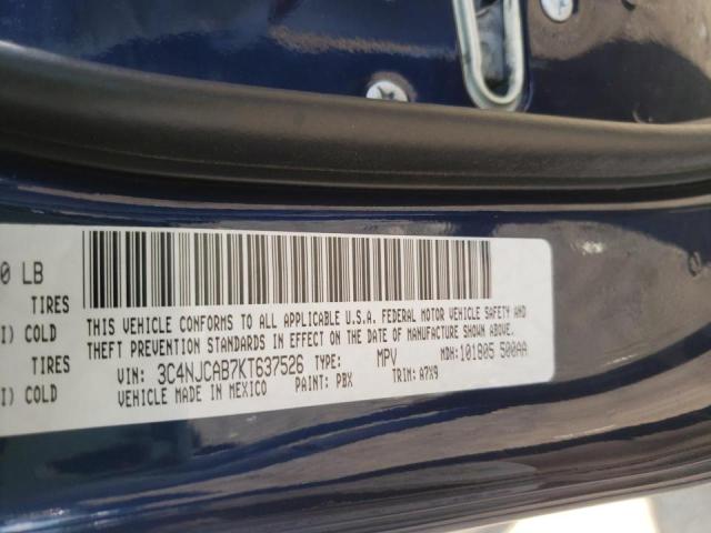 Foto 10 de la subasta – 2019 JEEP COMPASS SP con VIN 3C4NJCAB7KT637526