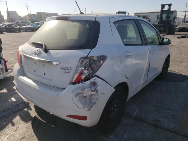 Photo 4 from auction – 2014 TOYOTA YARIS with VIN JTDKTUD32ED593663