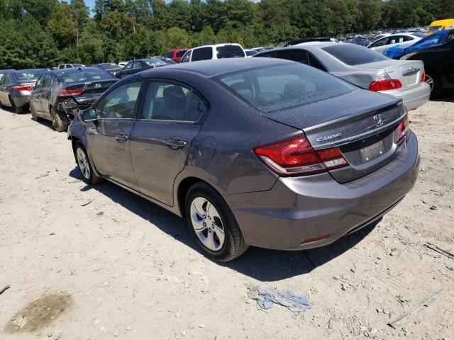 Photo 3 from auction – 2015 HONDA CIVIC LX with VIN 19XFB2F51FE294723