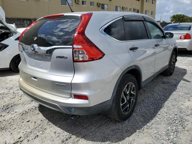 Photo 4 from auction – 2016 HONDA CR-V SE with VIN 5J6RM4H47GL058653