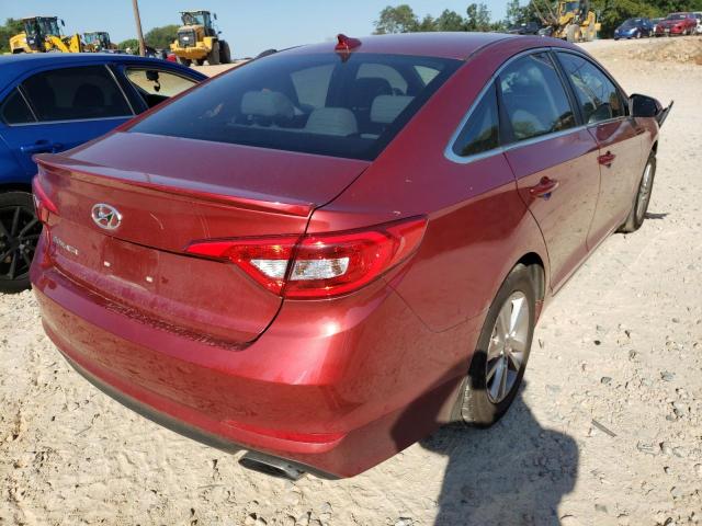 Photo 4 from auction – 2016 HYUNDAI SONATA SE with VIN 5NPE24AF3GH390745