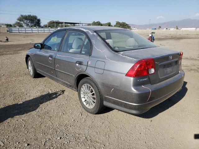 Photo 3 from auction – 2005 HONDA CIVIC DX with VIN 2HGES16465H526587
