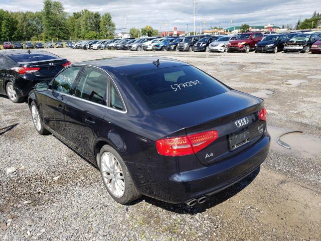 Photo 3 from auction – 2014 AUDI A4 PREMIUM with VIN WAUFFCFL2EN011715