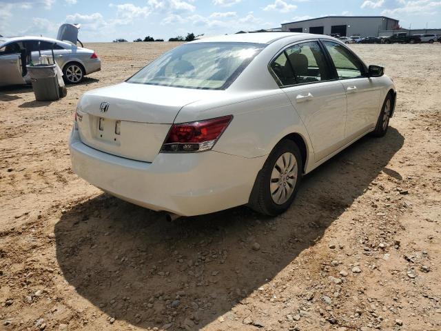 Photo 4 from auction – 2008 HONDA ACCORD LX with VIN JHMCP26338C045500