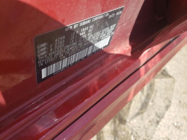 Photo 10 from auction – 2020 SUBARU IMPREZA SP with VIN 4S3GTAL65L3735524