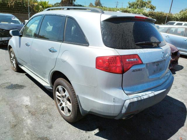 Photo 3 from auction – 2007 ACURA MDX TECHNO with VIN 2HNYD28457H500522