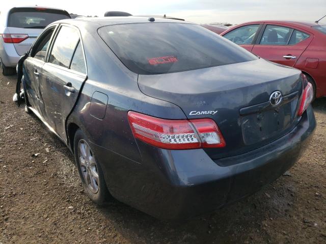 Photo 3 from auction – 2011 TOYOTA CAMRY BASE with VIN 4T1BF3EK8BU655713