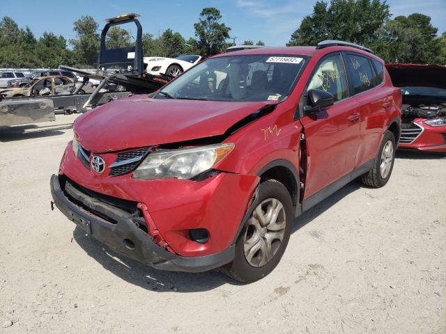 Photo 2 from auction – 2013 TOYOTA RAV4 LE with VIN JTMZFREV0DD012484