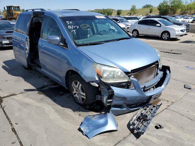 HONDA ODYSSEY EX 2006 with VIN 5FNRL38786B004678 - Photo from auction