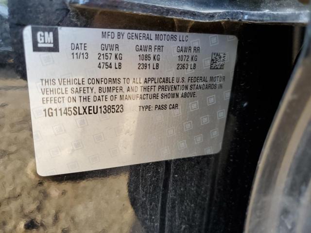 Photo 10 from auction – 2014 CHEVROLET IMPALA LTZ with VIN 1G1145SLXEU138523