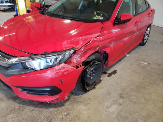 Photo 9 from auction – 2016 HONDA CIVIC LX with VIN 2HGFC2F57GH534586