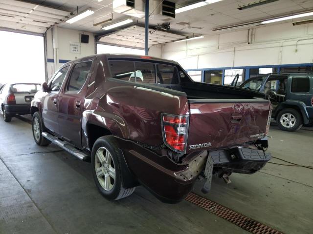 Photo 3 from auction – 2012 HONDA RIDGELINE with VIN 5FPYK1F57CB452045