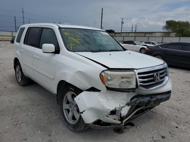 HONDA PILOT EXLN 2015 with VIN 5FNYF3H7XFB021257 - Photo from auction