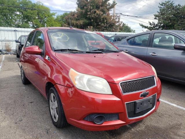 CHEVROLET AVEO LS 2009 with VIN KL1TD66E09B381042 - Photo from auction
