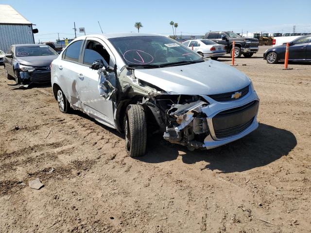 CHEVROLET SONIC LS 2017 with VIN 1G1JB5SH7H4135598 - Photo from auction
