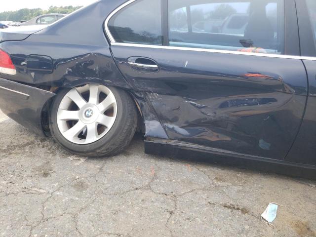 Photo 9 from auction – 2006 BMW 750 LI with VIN WBAHN83506DT32125