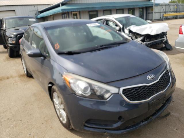 KIA FORTE LX 2014 with VIN KNAFX4A61E5079010 - Photo from auction
