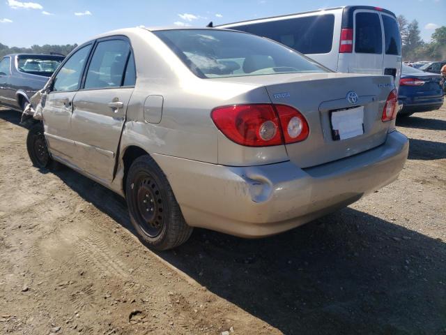 Photo 3 from auction – 2008 TOYOTA COROLLA CE with VIN 2T1BR30E18C937548
