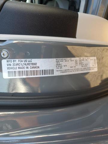 Photo 10 from auction – 2020 CHRYSLER PACIFICA H with VIN 2C4RC1L74LR270582