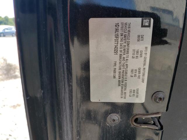 Photo 10 from auction – 2007 CHEVROLET COBALT LT with VIN 1G1AL15F377143291