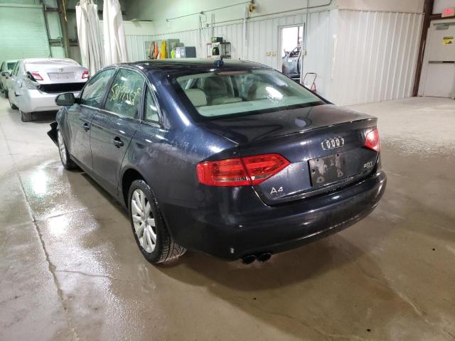 Photo 3 from auction – 2012 AUDI A4 PREMIUM with VIN WAUBFAFL6CN008543