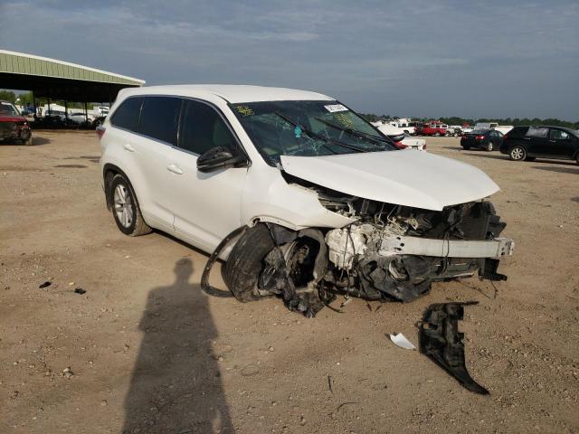 TOYOTA HIGHLANDER 2015 with VIN 5TDBKRFH0FS108516 - Photo from auction
