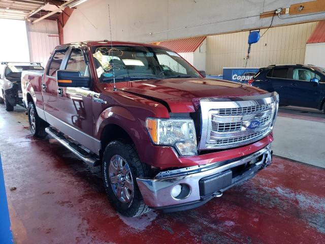 FORD F150 SUPER 2013 with VIN 1FTFW1EF5DFB43136 - Photo from auction