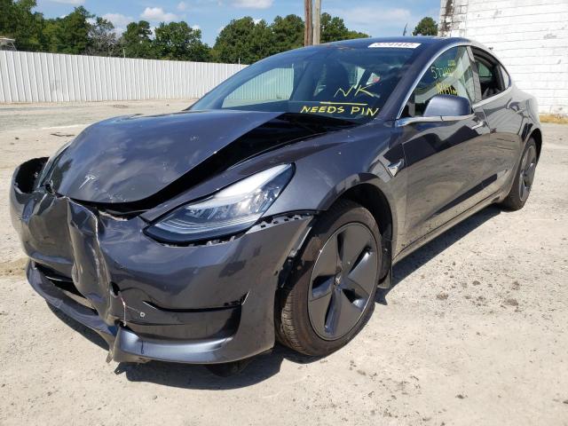 Photo 2 from auction – 2020 TESLA MODEL 3 with VIN 5YJ3E1EB8LF734986