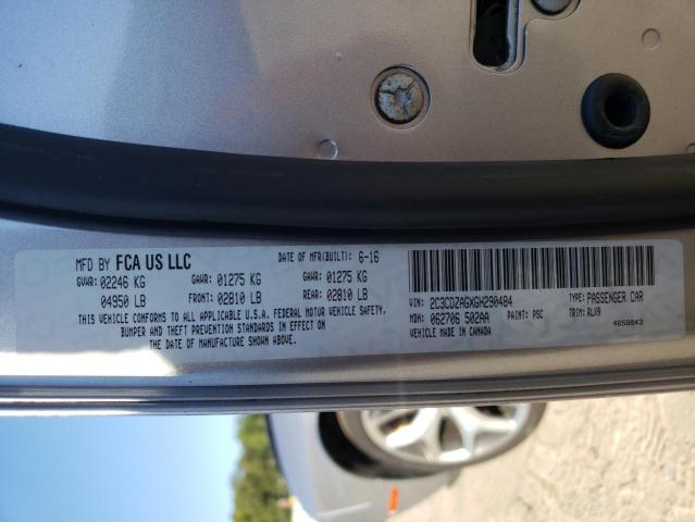 Photo 10 from auction – 2016 DODGE CHALLENGER with VIN 2C3CDZAGXGH290484