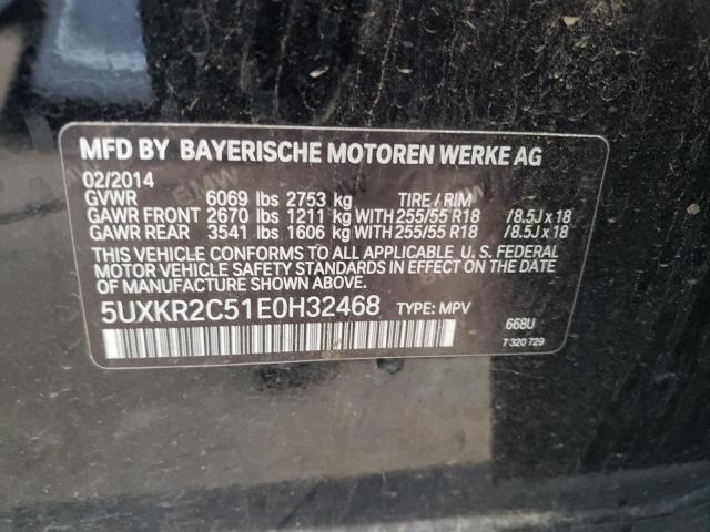 Photo 10 from auction – 2014 BMW X5 SDRIVE3 with VIN 5UXKR2C51E0H32468