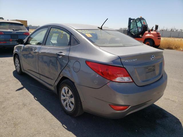 Photo 3 from auction – 2016 HYUNDAI ACCENT SE with VIN KMHCT4AE6GU041611