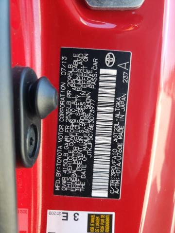 Photo 10 from auction – 2014 TOYOTA SCION TC with VIN JTKJF5C76E3073977