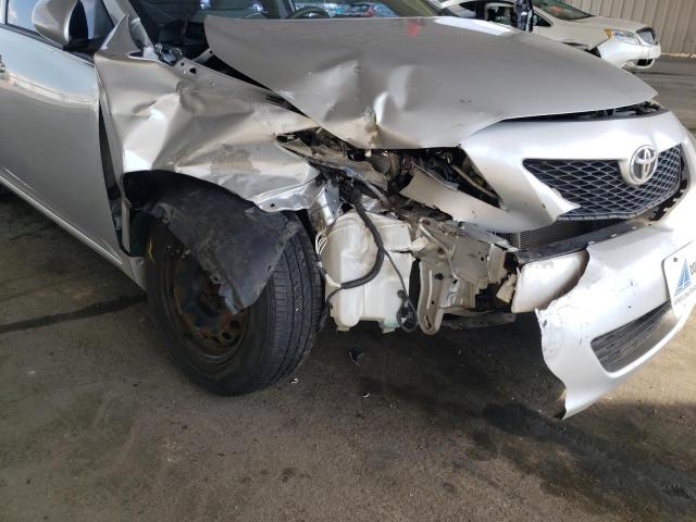Photo 9 from auction – 2009 TOYOTA COROLLA BA with VIN JTDBL40E299020651