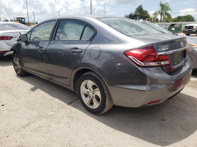 Photo 3 from auction – 2013 HONDA CIVIC LX with VIN 19XFB2F54DE009736
