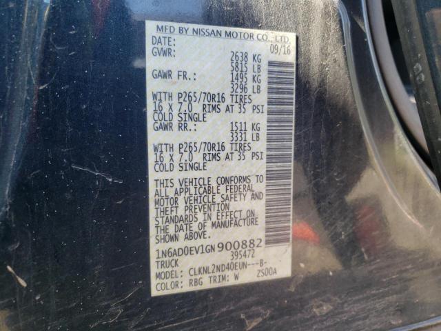 Photo 10 from auction – 2016 NISSAN FRONTIER S with VIN 1N6AD0EV1GN900882