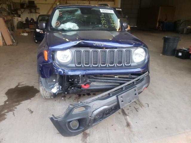 Photo 9 from auction – 2017 JEEP RENEGADE T with VIN ZACCJBCB2HPG50487