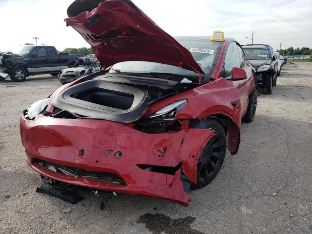 Photo 9 from auction – 2021 TESLA MODEL Y with VIN 5YJYGDEE6MF278760