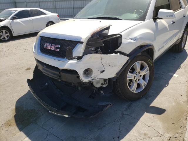 Photo 9 from auction – 2007 GMC ACADIA SLT with VIN 1GKER33787J160772