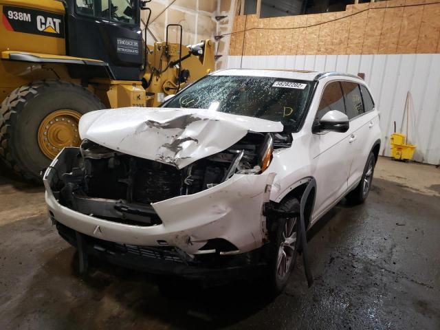 Photo 2 from auction – 2015 TOYOTA HIGHLANDER with VIN 5TDKKRFH6FS084769