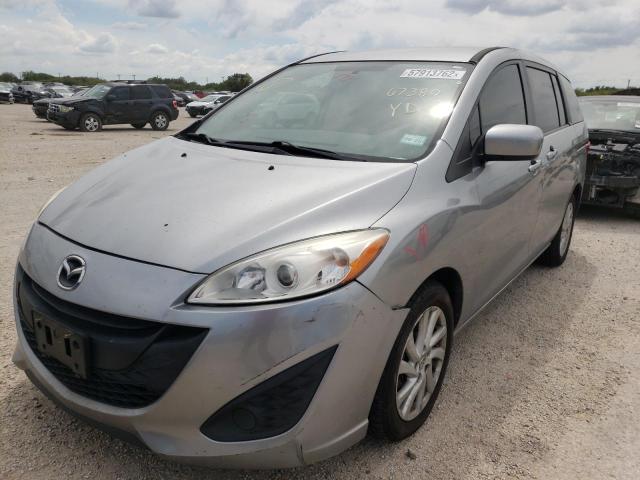 Photo 2 from auction – 2012 MAZDA 5 with VIN JM1CW2BL9C0132600