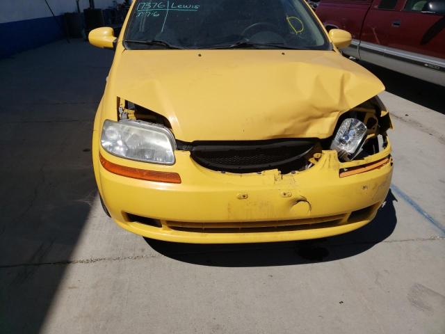 Photo 9 from auction – 2008 CHEVROLET AVEO BASE with VIN KL1TD66668B063496