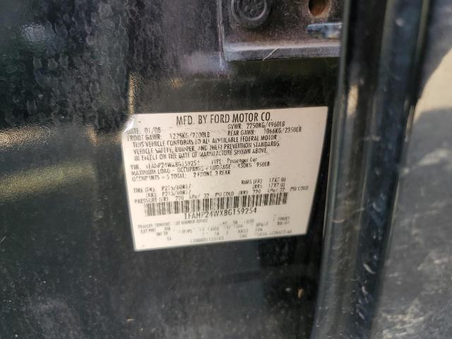 Photo 10 from auction – 2008 FORD TAURUS SEL with VIN 1FAHP24WX8G159254