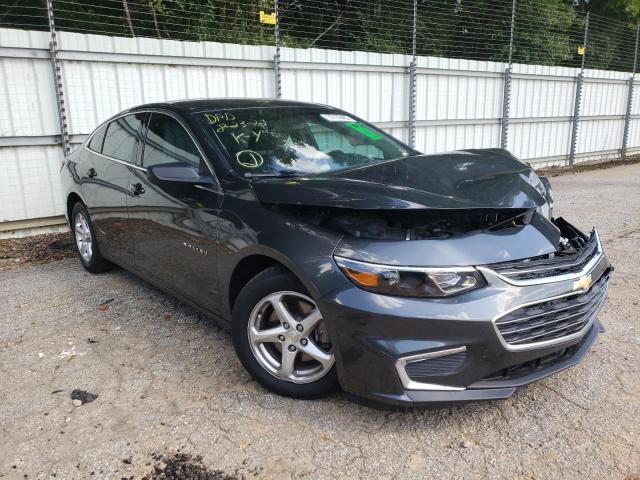 CHEVROLET MALIBU LS 2018 with VIN 1G1ZB5ST1JF106549 - Photo from auction