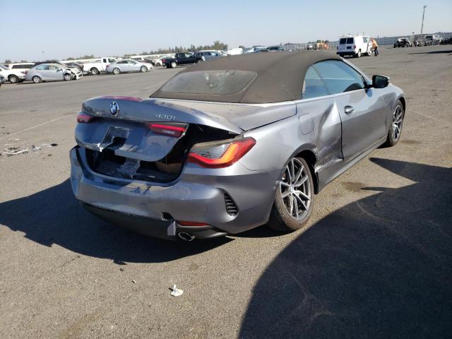 Photo 4 from auction – 2022 BMW 430I with VIN WBA23AT05NCJ41053