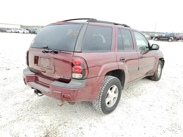 Photo 4 from auction – 2004 CHEVROLET TRAILBLAZE with VIN 1GNDS13S242430595