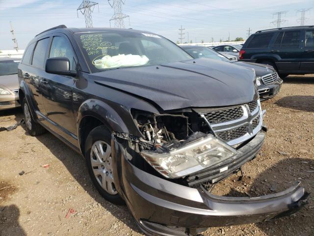 DODGE JOURNEY SE 2017 with VIN 3C4PDCAB2HT705658 - Photo from auction