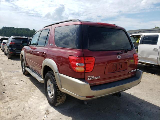 Photo 3 from auction – 2001 TOYOTA SEQUOIA with VIN 5TDBT44A91S015914