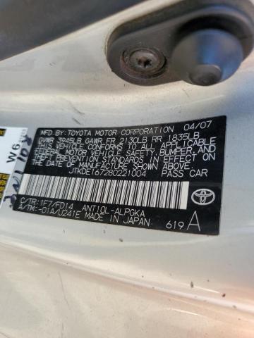 Photo 10 from auction – 2008 TOYOTA SCION TC with VIN JTKDE167280221004